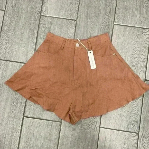 Olivaceous High Waisted Shorts size Small - Picture 2 of 5